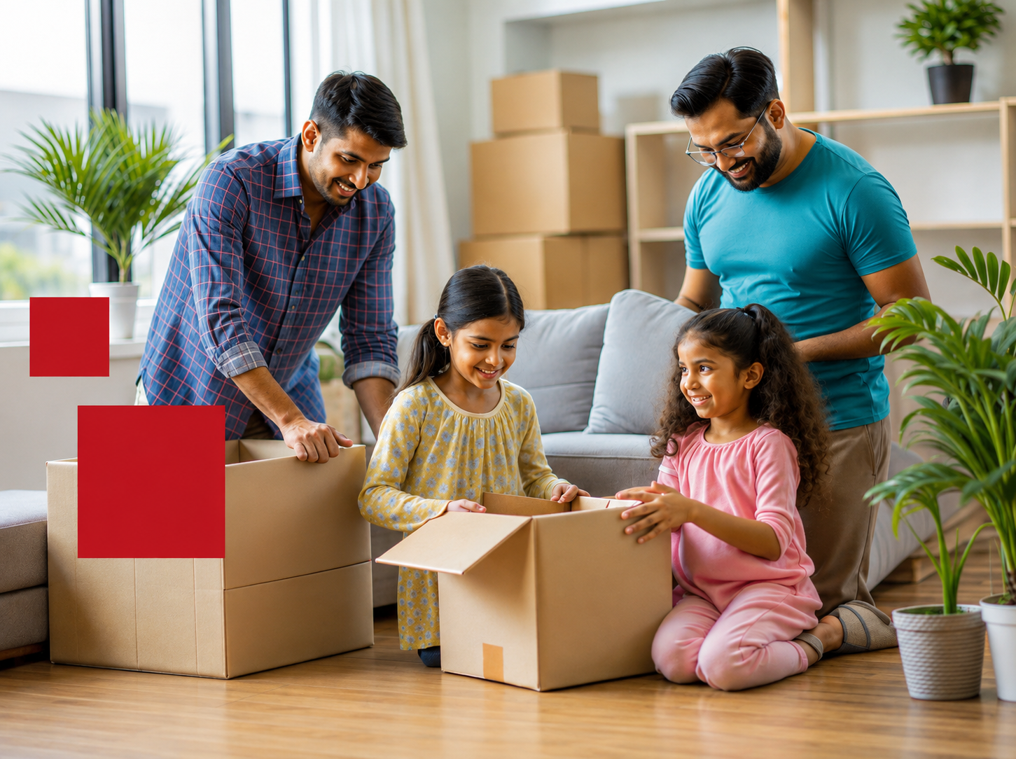 Professional movers providing moving services in Spring Hill, Florida