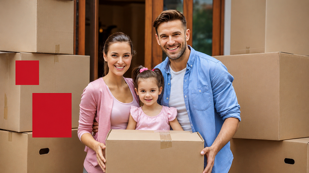Moving team preparing belongings for relocation in Pembroke Pines FL